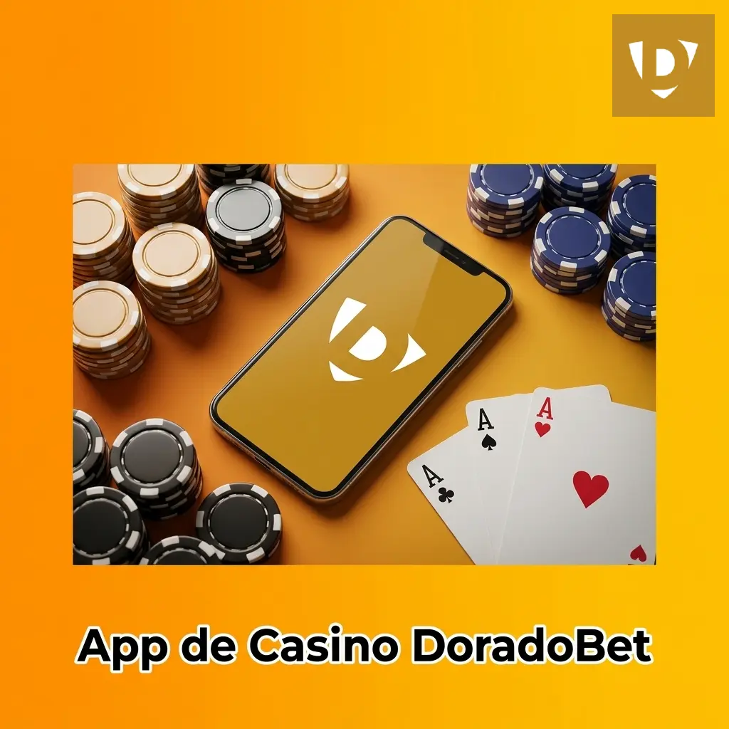 Interfaz de la app de casino DoradoBet con tragamonedas, juegos en vivo y bonos exclusivos para Perú