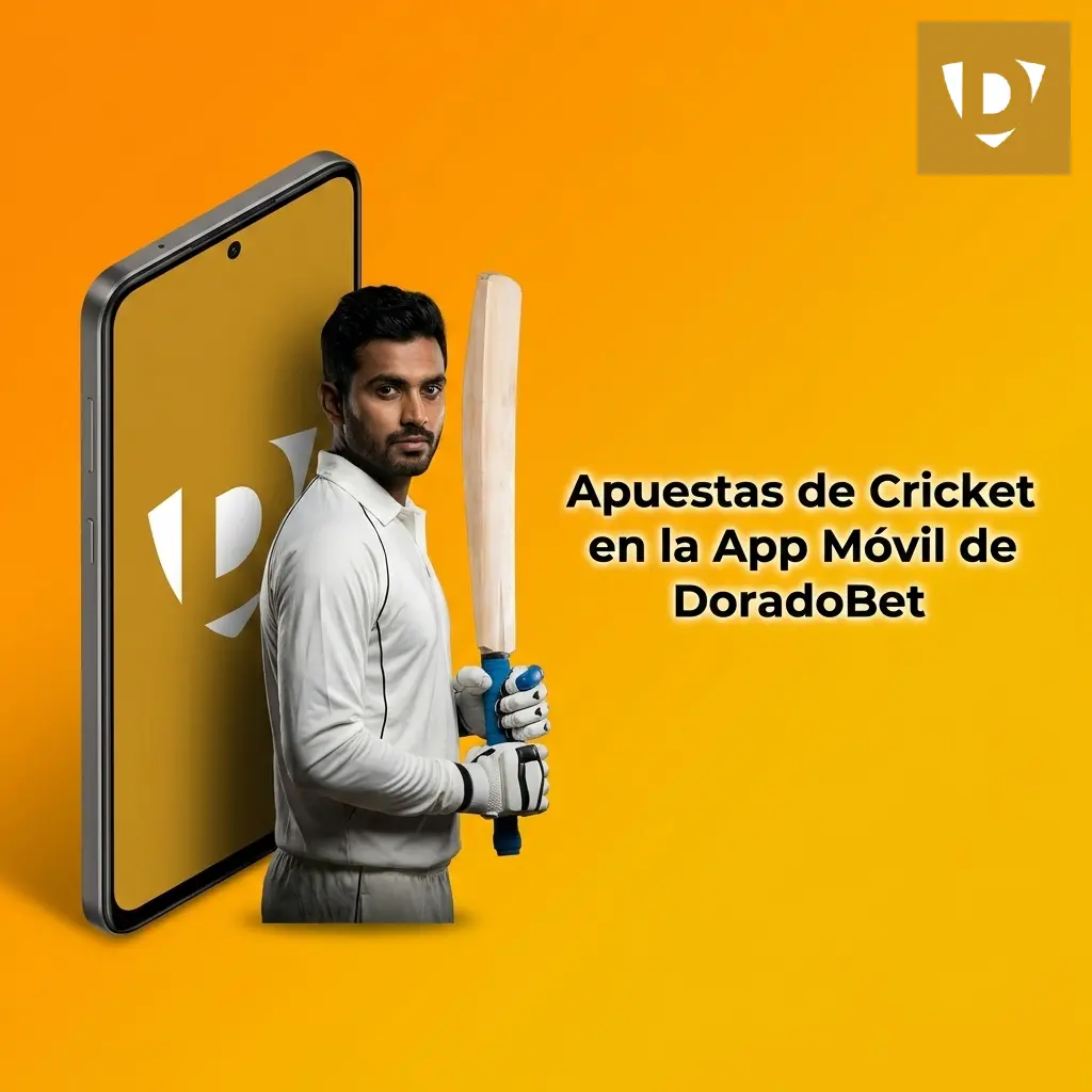 Apuestas de cricket en la PWA móvil de DoradoBet con acceso directo desde pantalla de inicio en Android e iOS