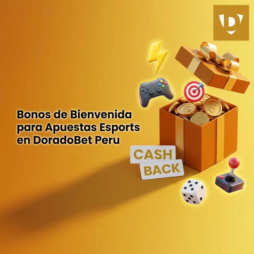Bono de bienvenida DoradoBet Perú: S/40 apuesta gratis y 100 giros para apuestas esports