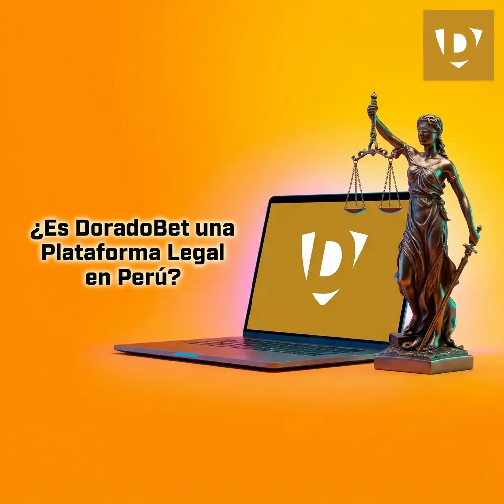Logotipo de DoradoBet con escudo legal del MINCETUR que certifica su operación regulada en Perú bajo la Ley N.º 29907