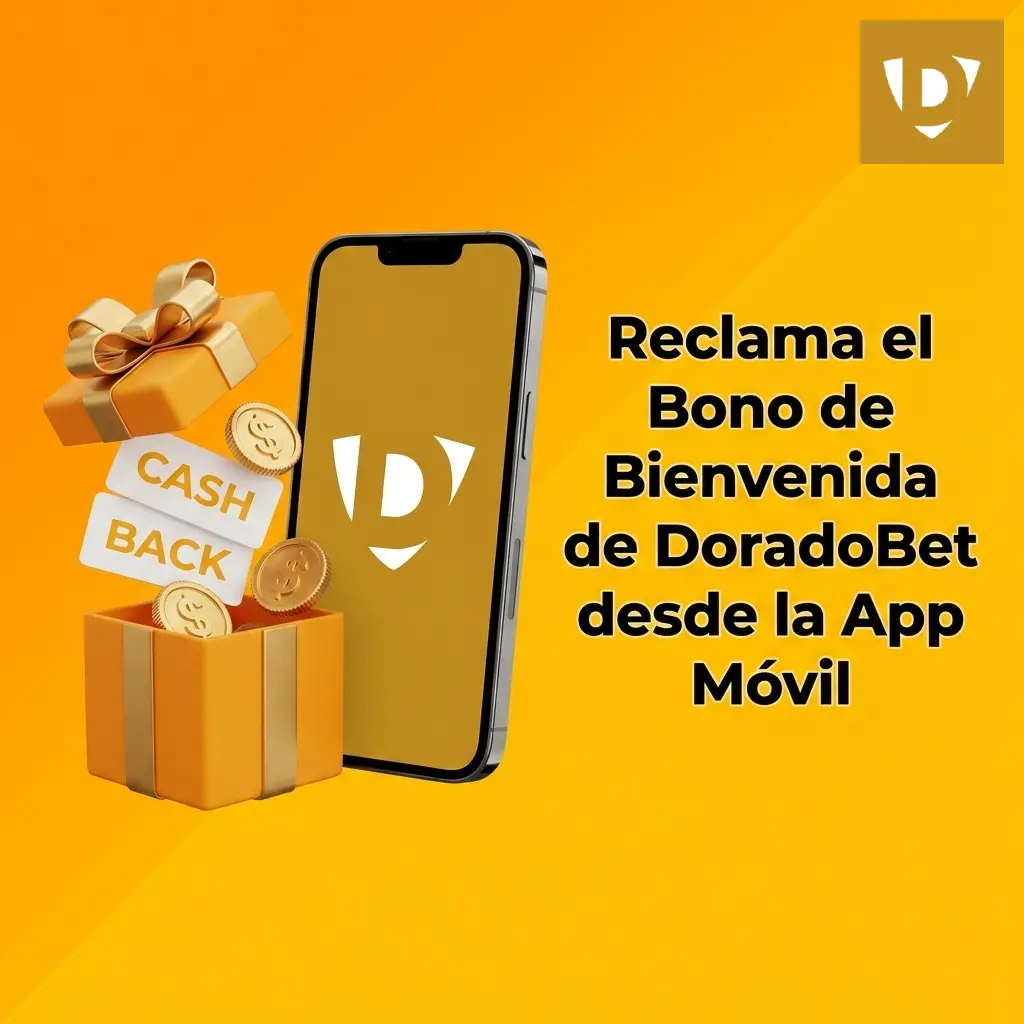 App móvil DoradoBet en Android e iOS para reclamar bono de bienvenida y realizar depósitos desde Perú