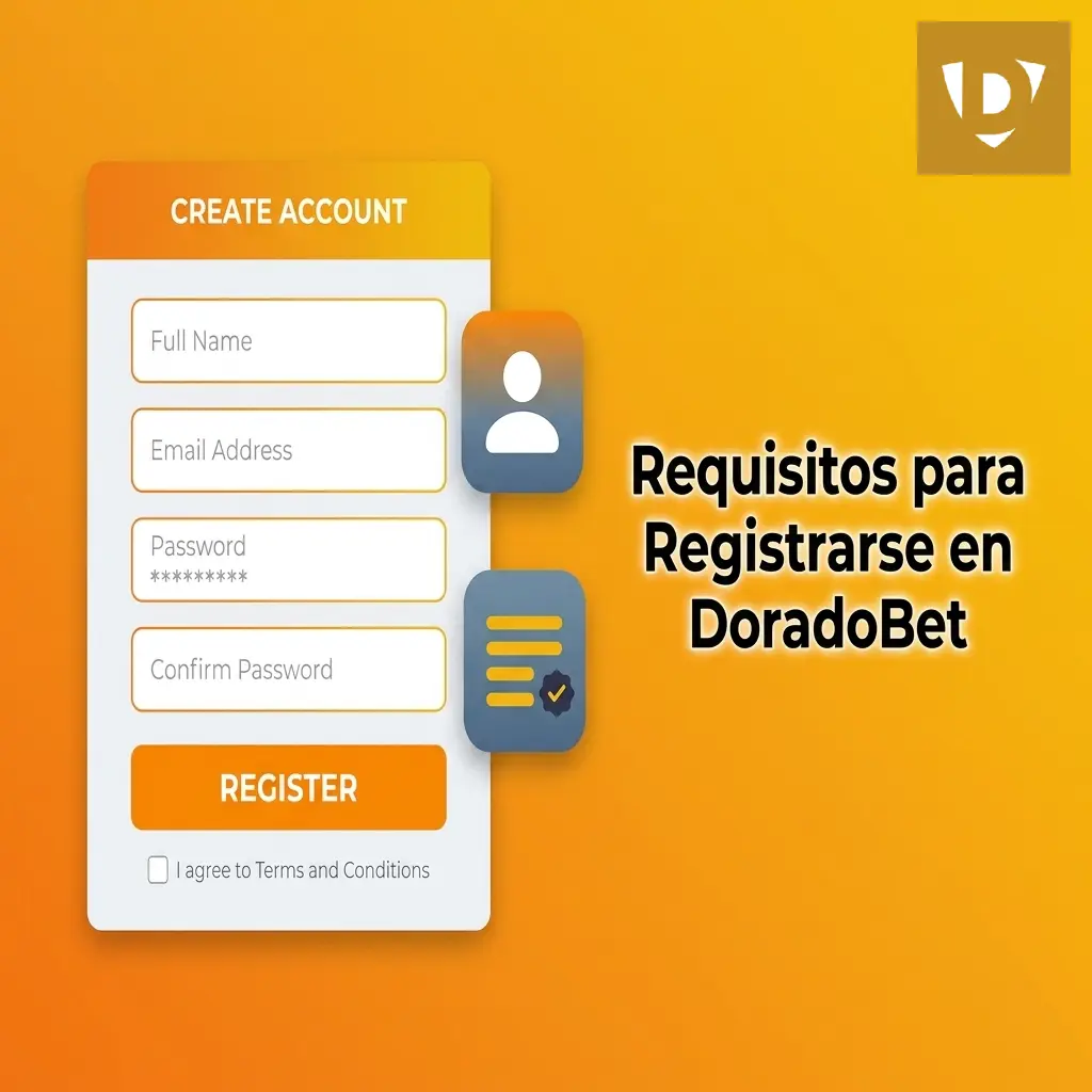 Requisitos para registrarse en DoradoBet: edad mínima, DNI válido y residencia en Perú